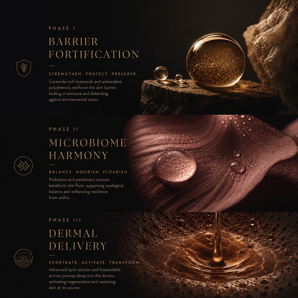 Three-part infographic of the Master Key delivery system